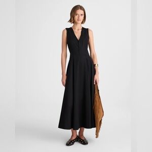 NWT Madewell V-Neck Circle Midi Dress